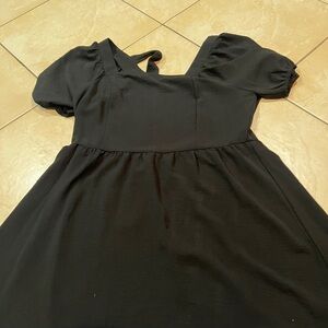 Charming Black womens dress